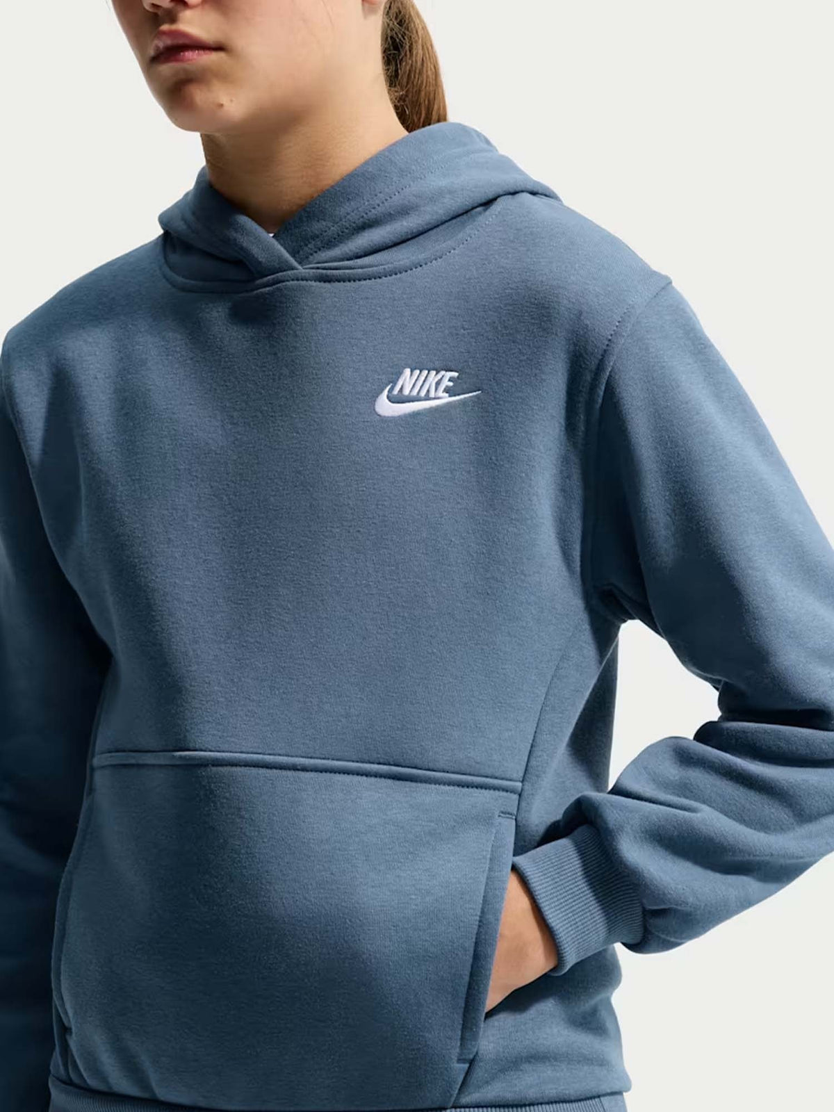 Nike b felpa club fl da bambino/a avio
