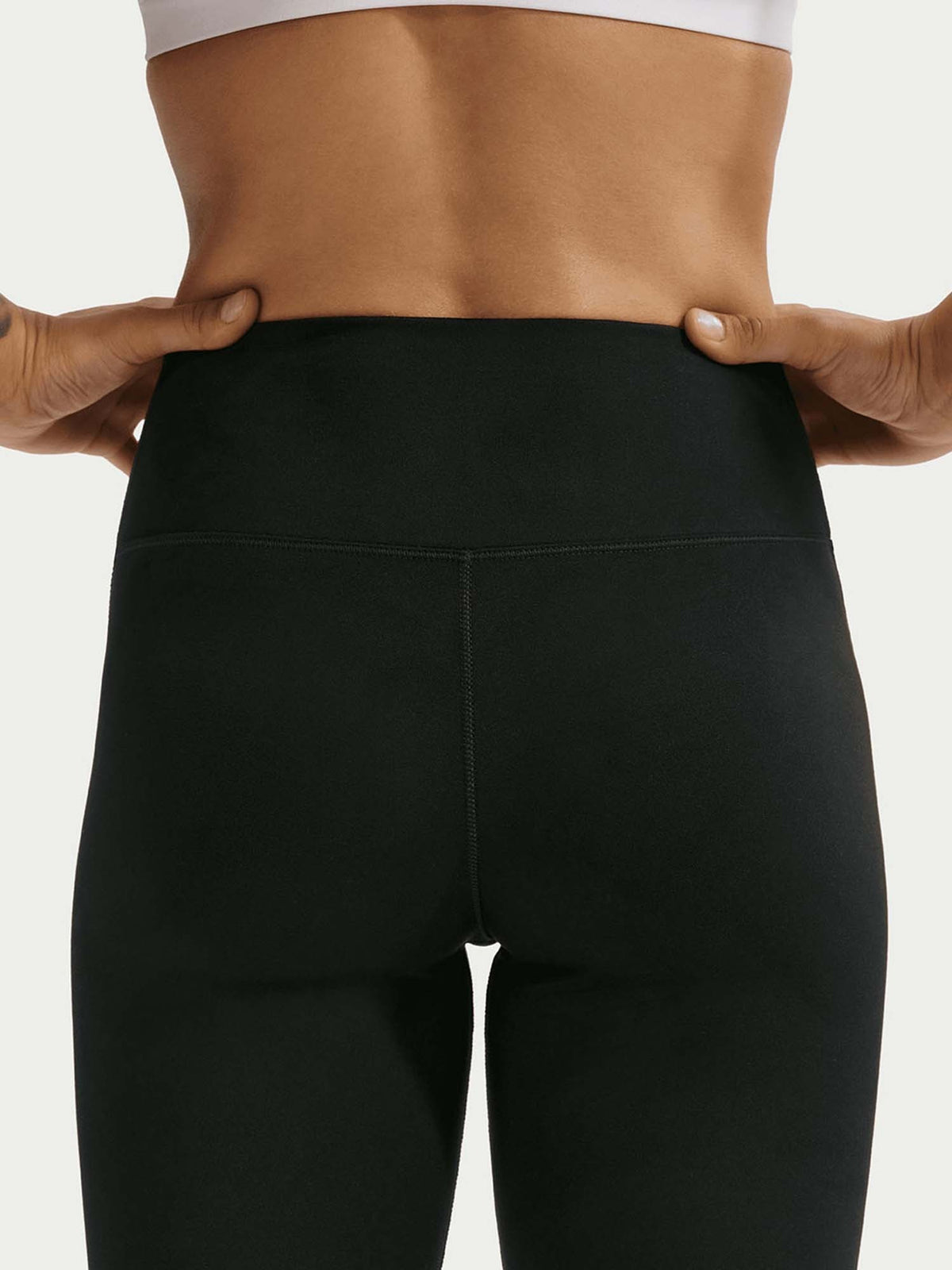Nike one 7/8 leggings training da donna nero