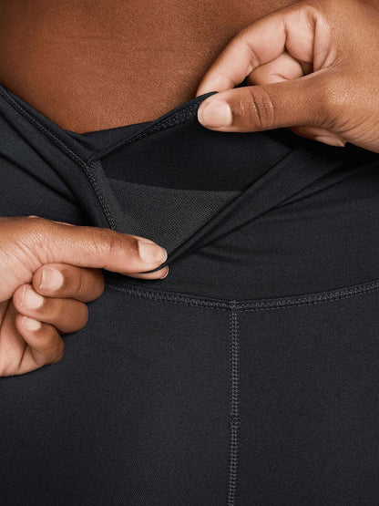 Nike one 7/8 leggings training da donna nero