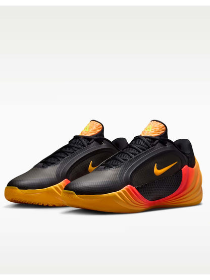 Nike giannis scarpa basket da uomo nero-arancio
