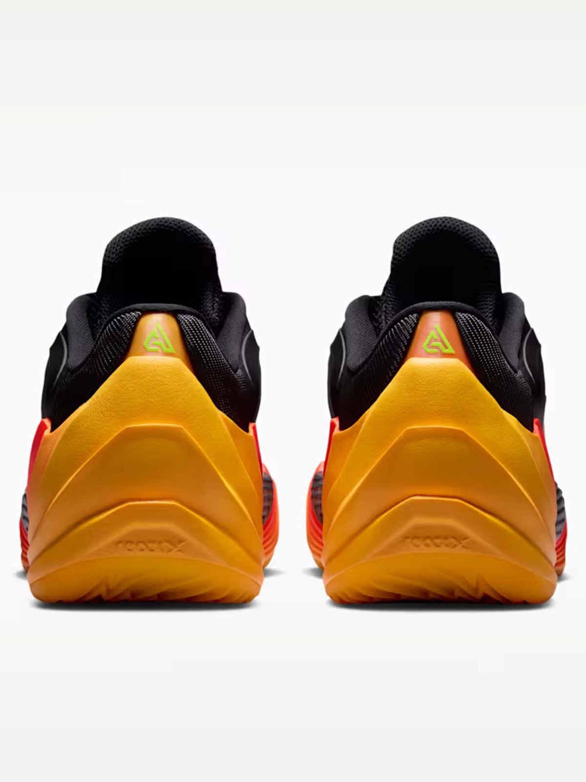Nike giannis scarpa basket da uomo nero-arancio