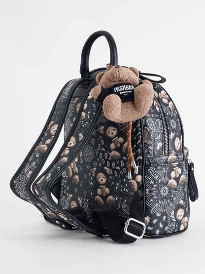 Pashbag vintage zaino da unisex nero