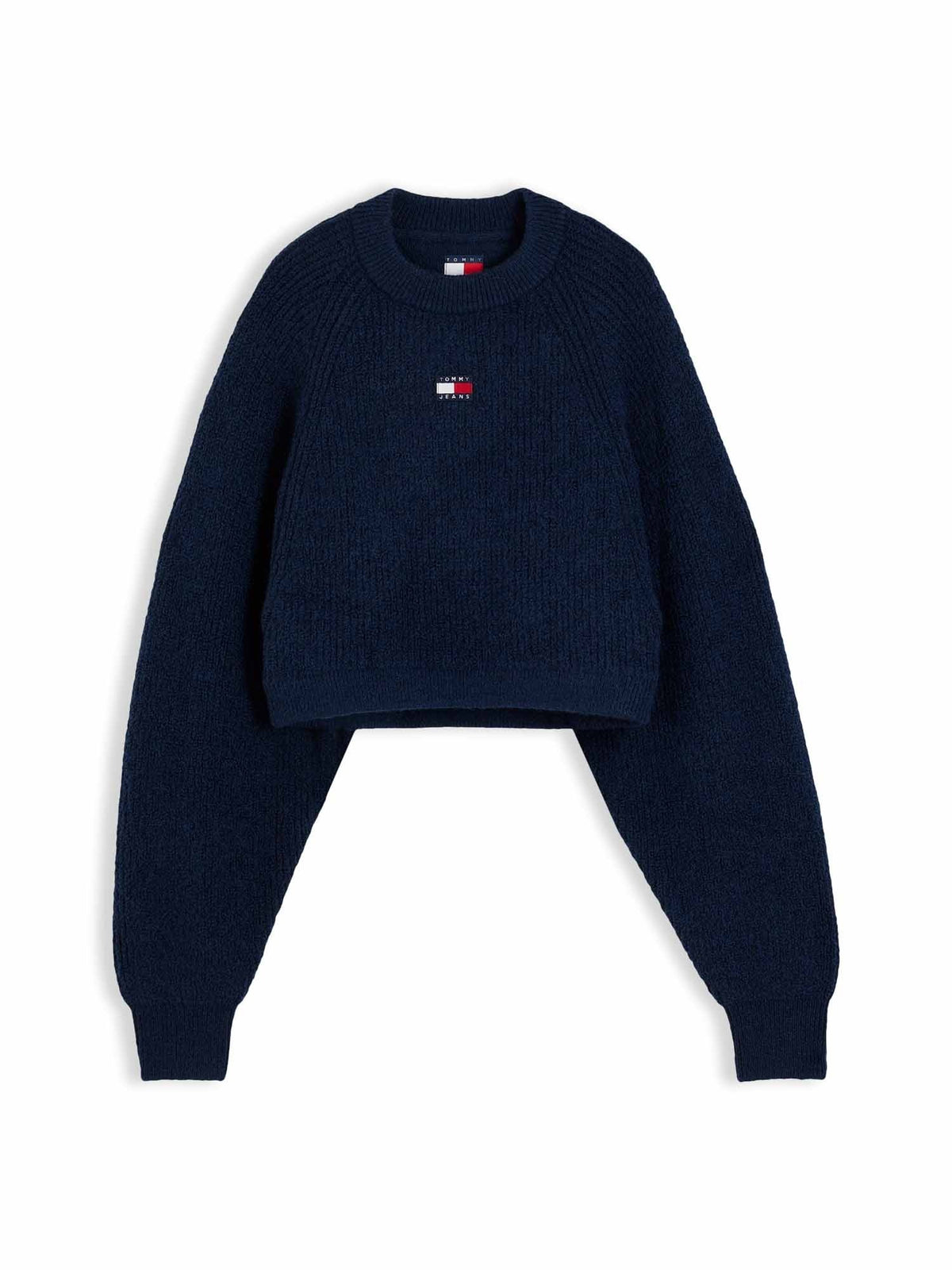 Tommy jeans crp badg maglia da donna blu