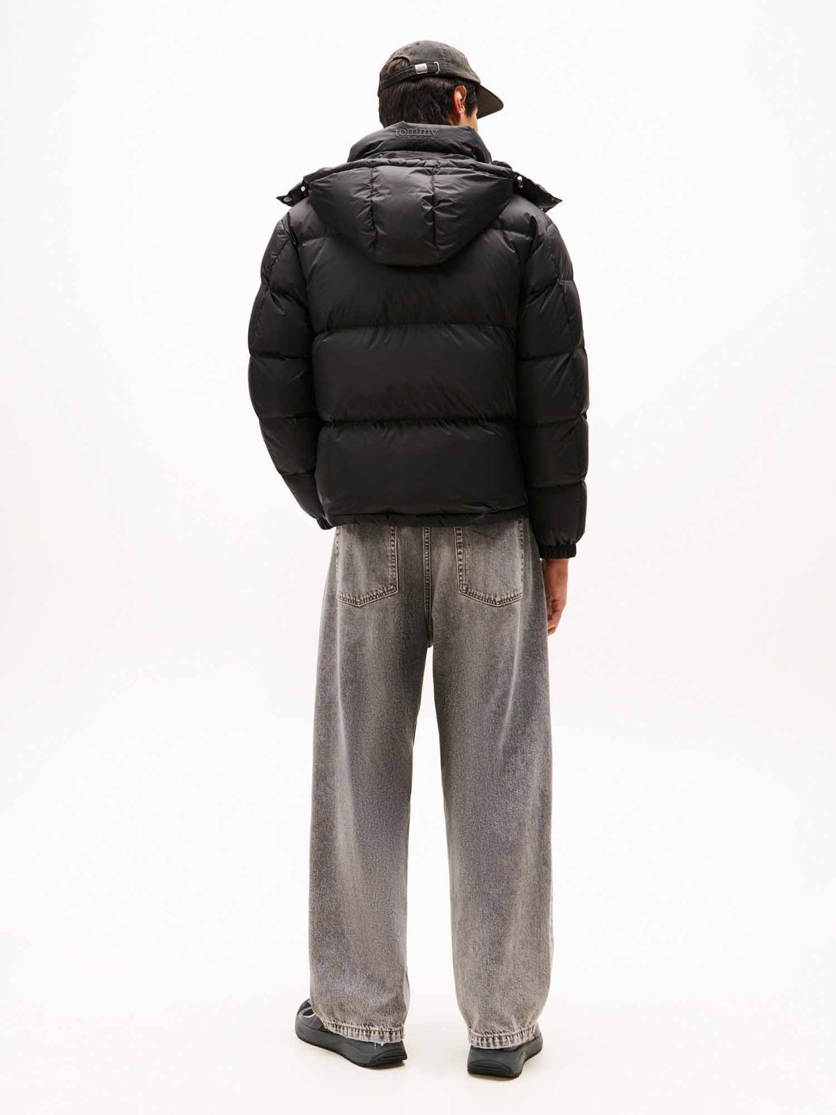 Tommy jeans alaska giubbino da uomo nero