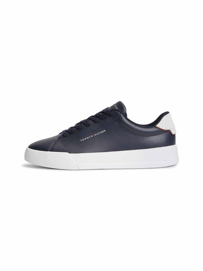 Tommy hilfiger court sneakers da uomo blu