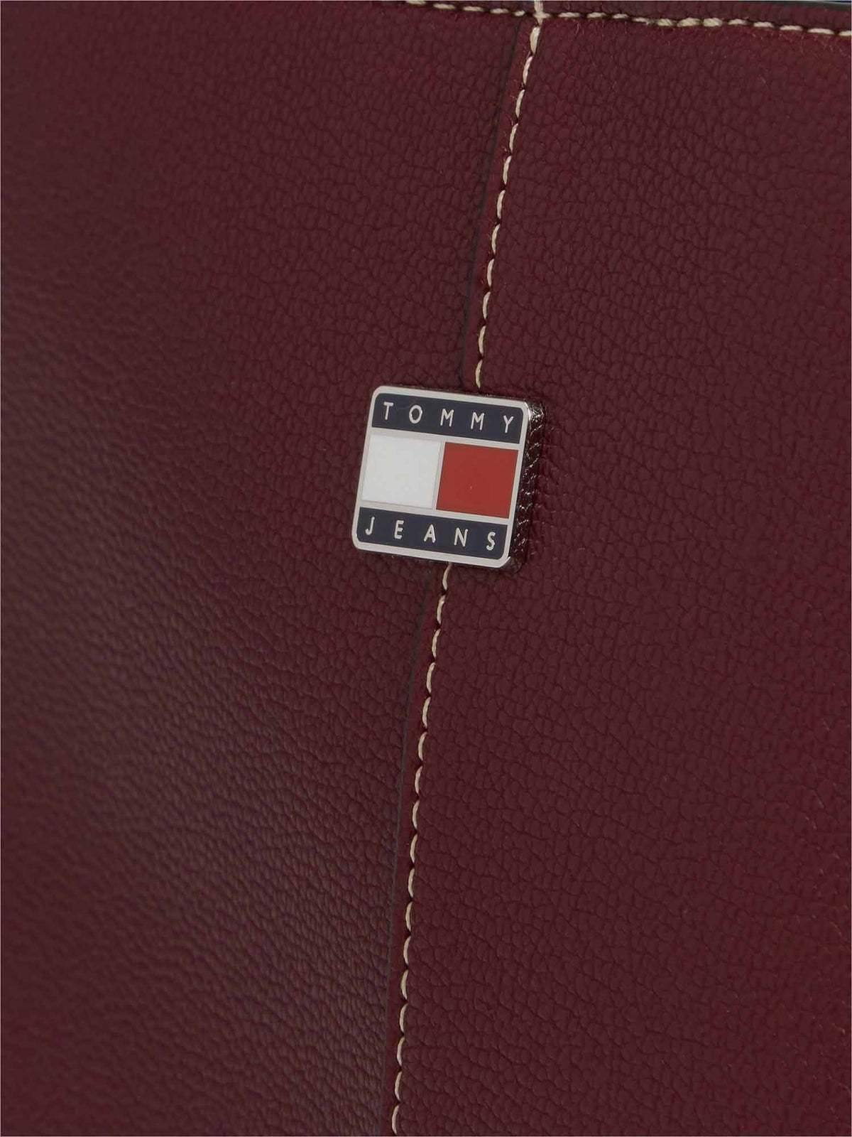 Tommy j. city bucket borsa da unisex bordeaux