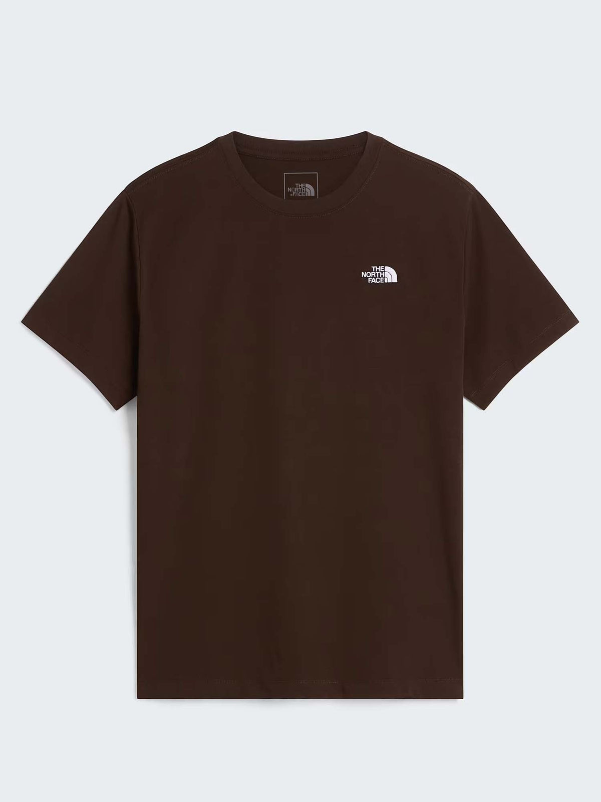 Tnf evolution simple t-shirt da uomo marrone