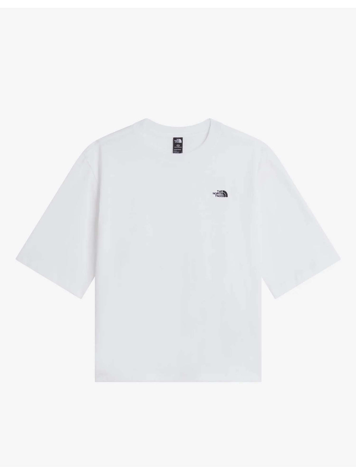 Tnf ess. simple boxy t-shirt da donna bianco