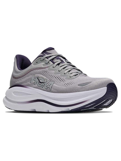 Hoka bondi 9 scarpa running da uomo grigio