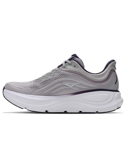 Hoka bondi 9 scarpa running da uomo grigio
