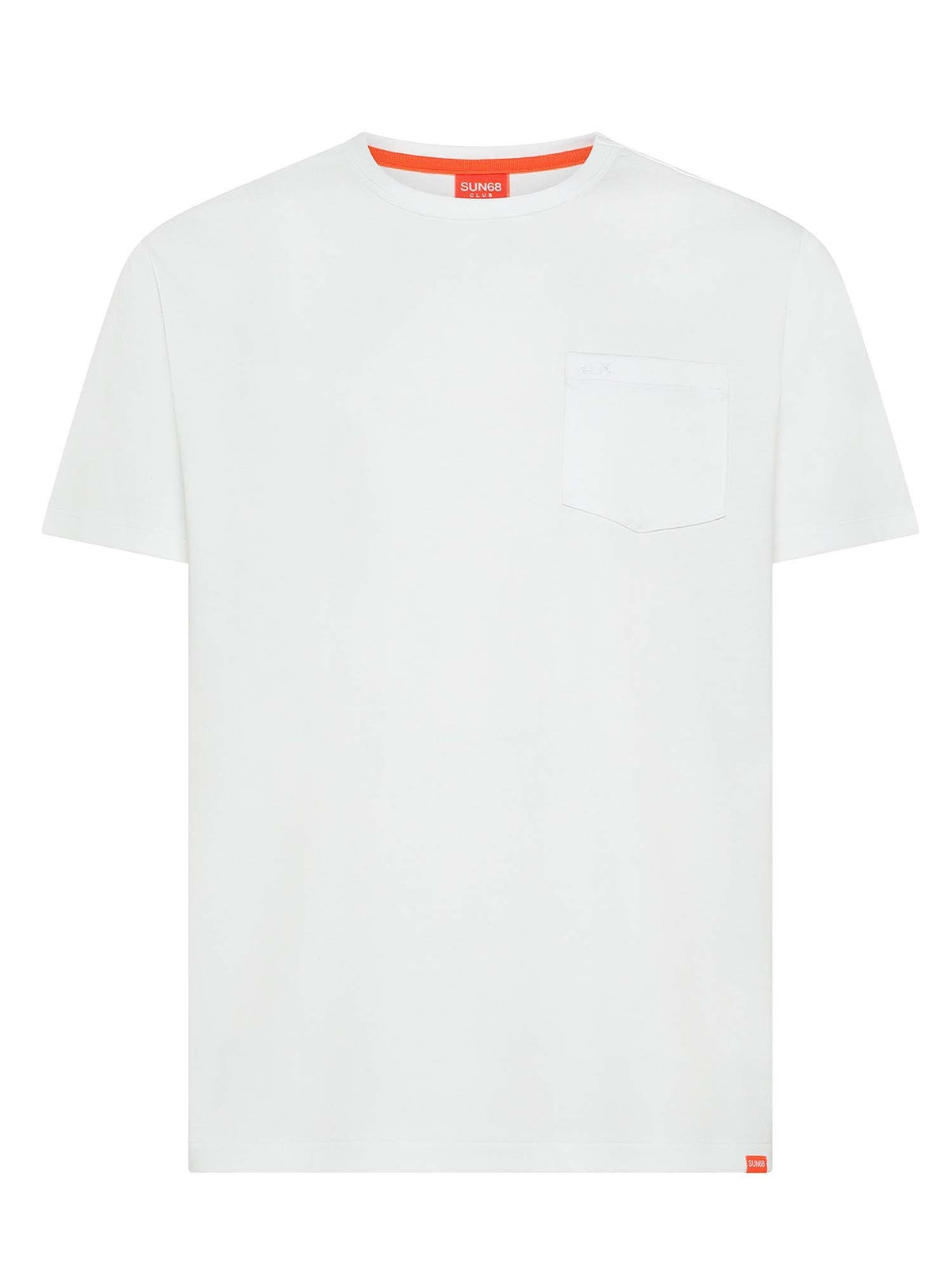 SUN68 t-shirt mm da uomo bianco