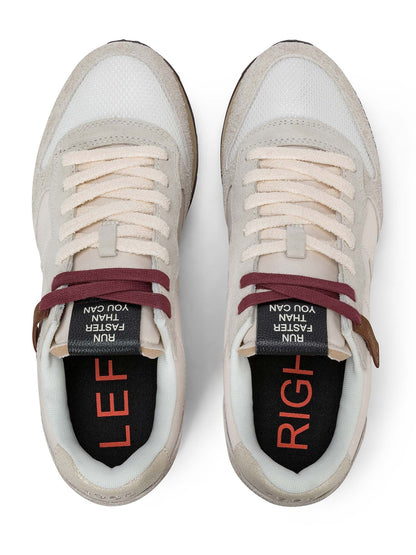 SUN68 tom vintage sneakers da uomo panna