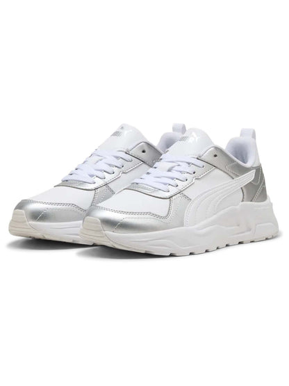 Puma trinity 2 lt sneakers da donna bianco argento