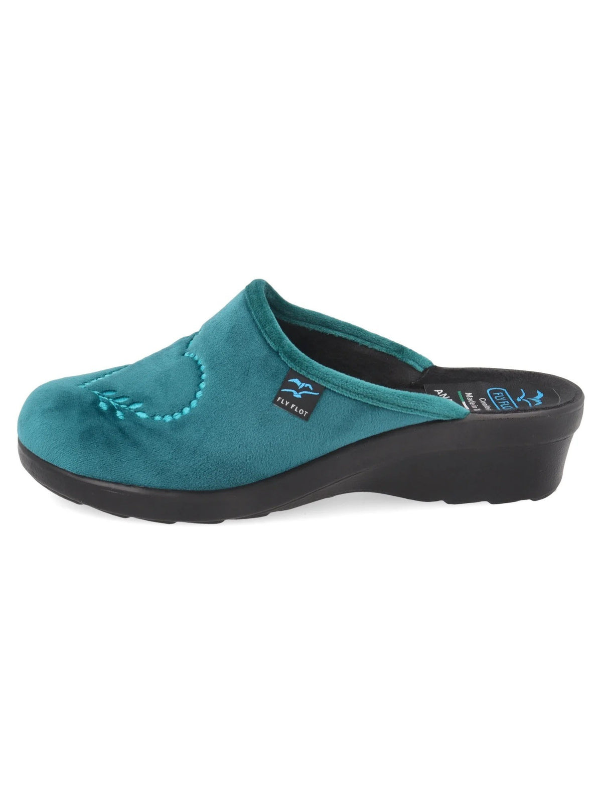 Fly flot ciabatta donna da donna smeraldo