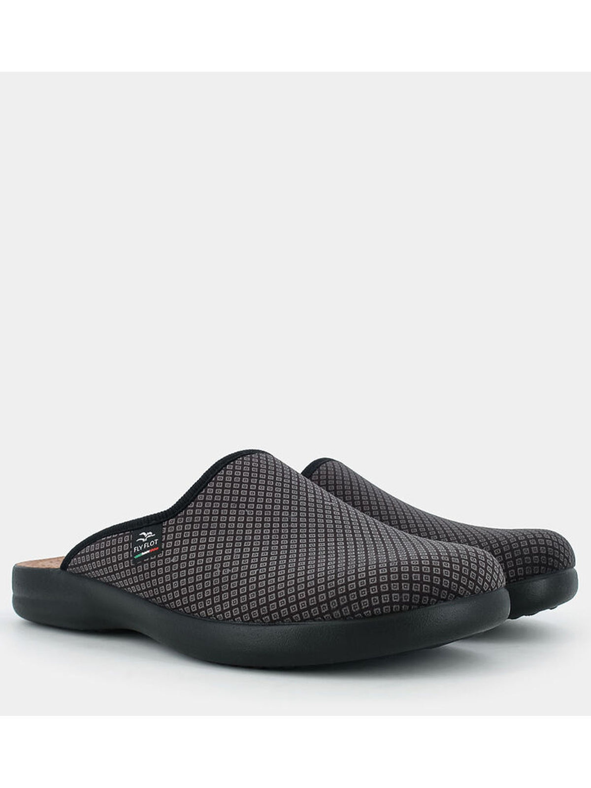 Fly flot ciabatta uomo da uomo nero