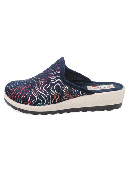 Fly flot ciabatta donna da donna blu