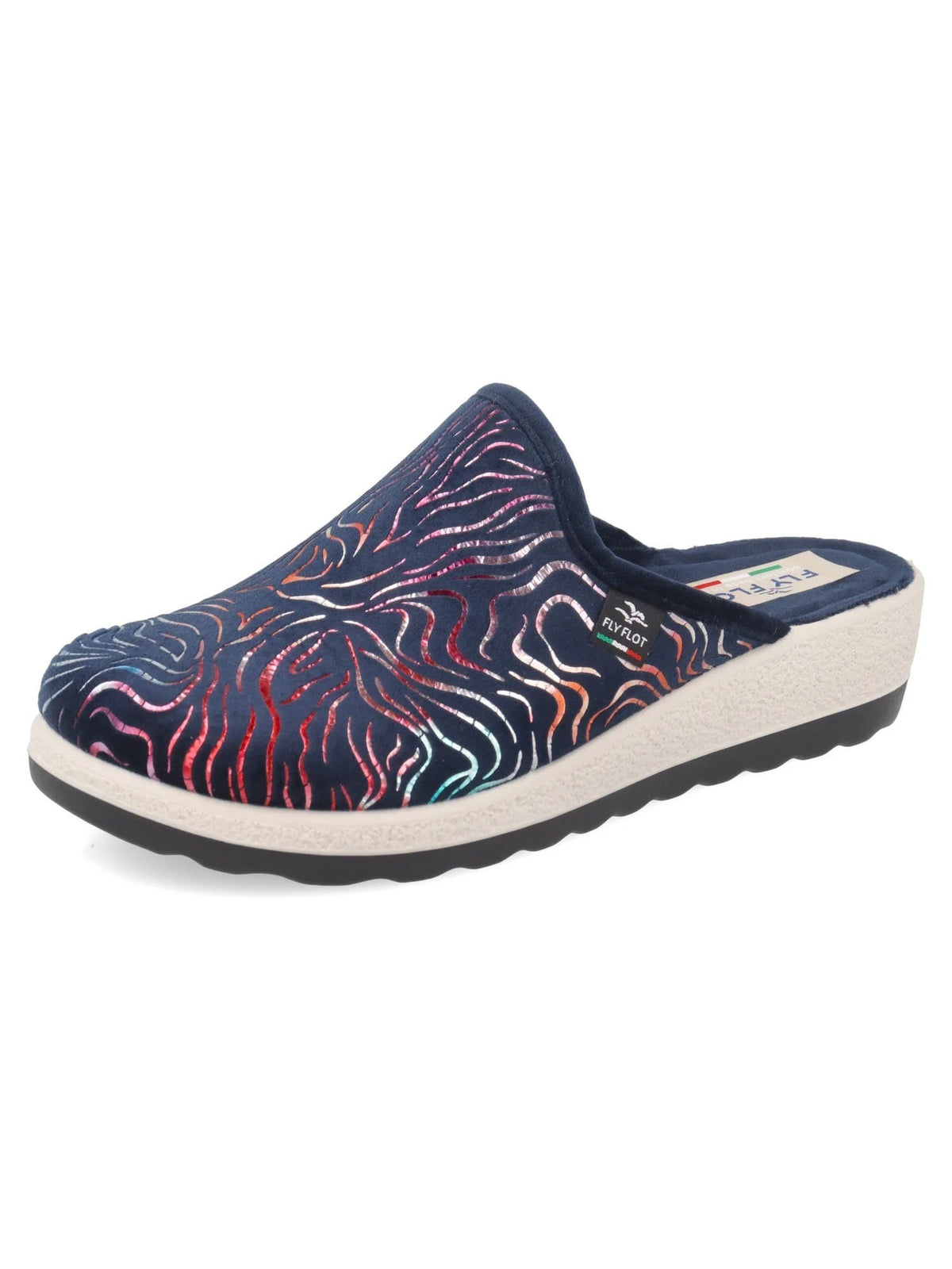 Fly flot ciabatta donna da donna blu