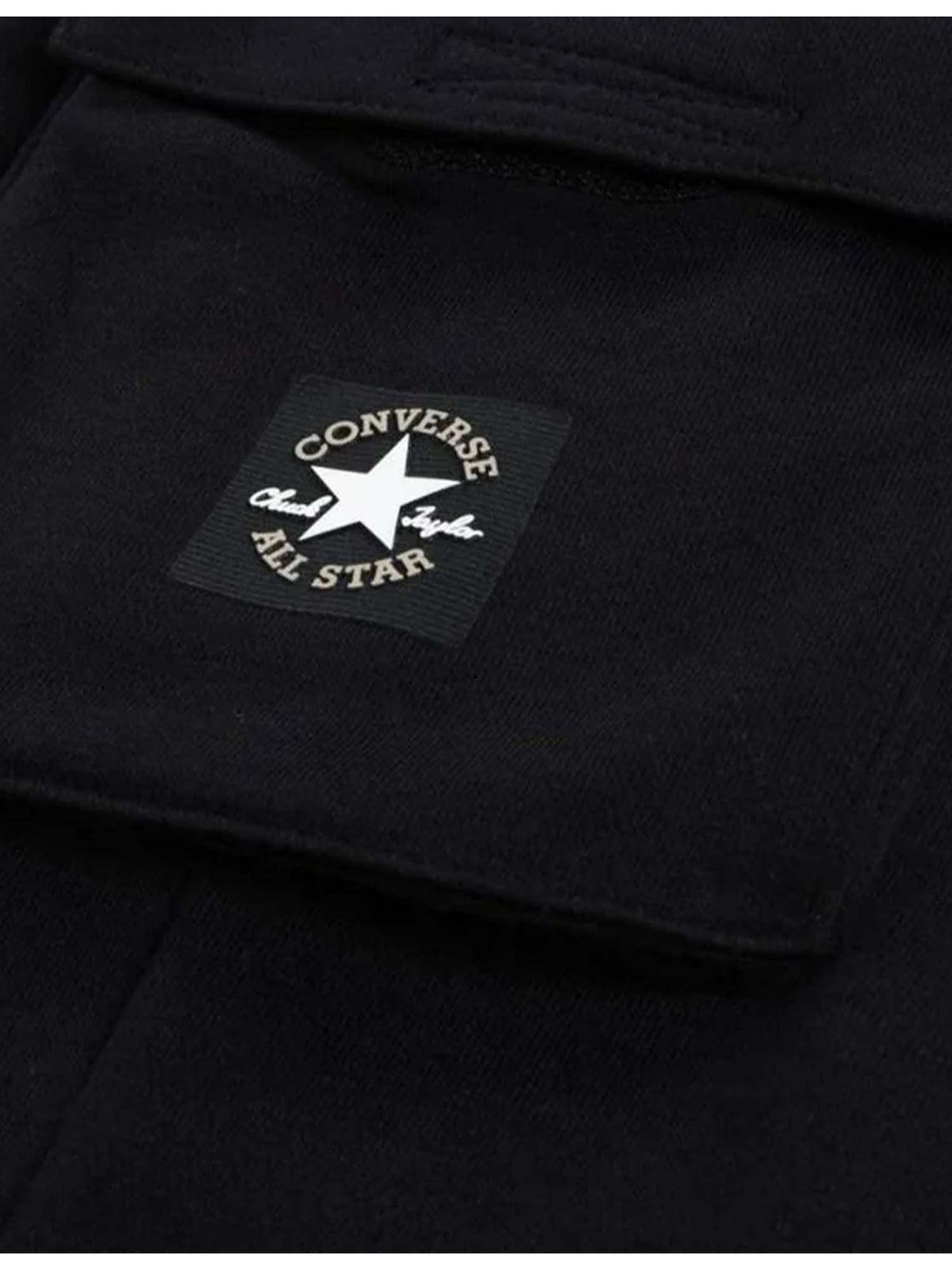Converse panta ft pantalone da bambino/a nero