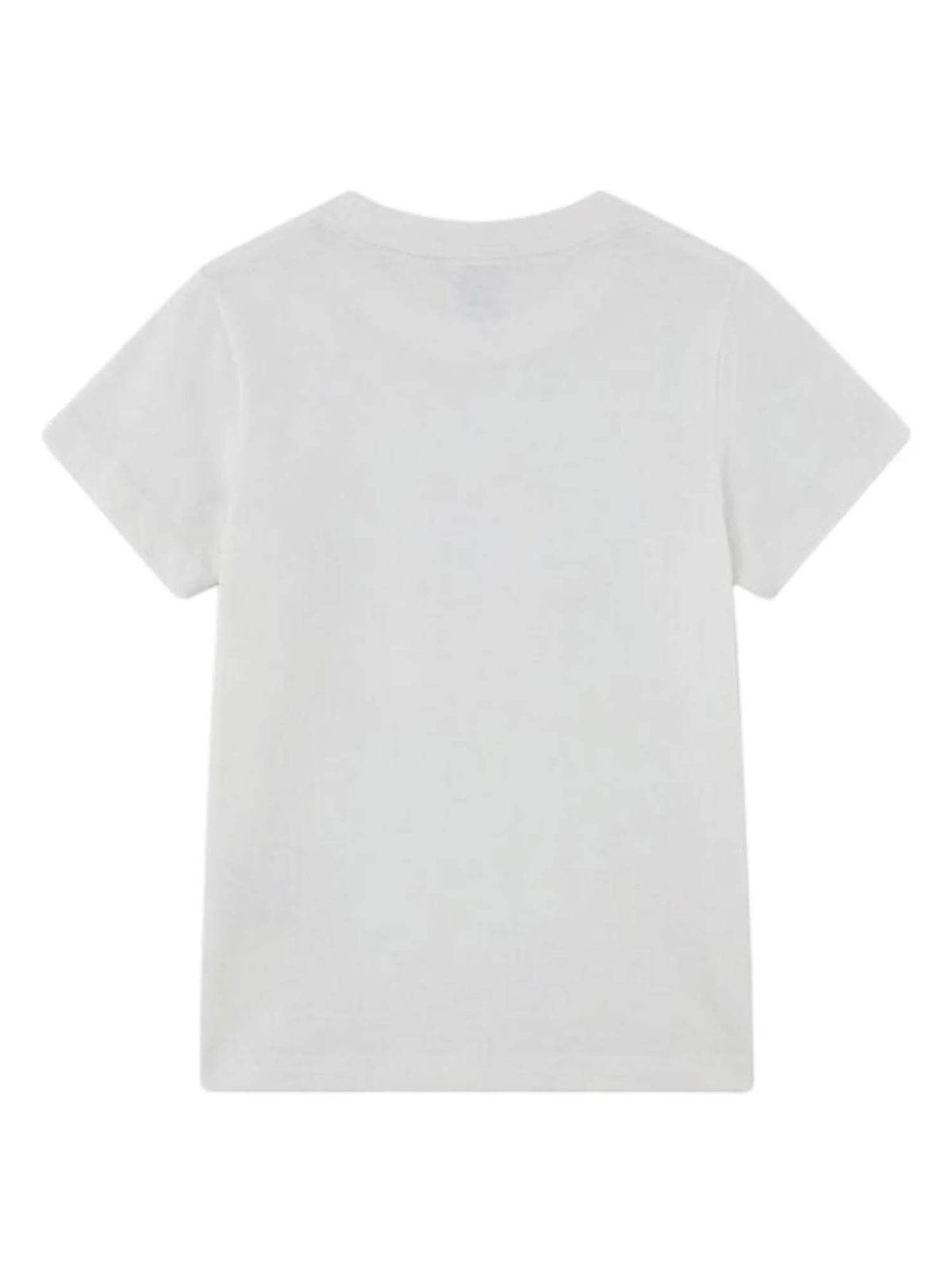 Converse g. t-shirt da bambino/a bianco