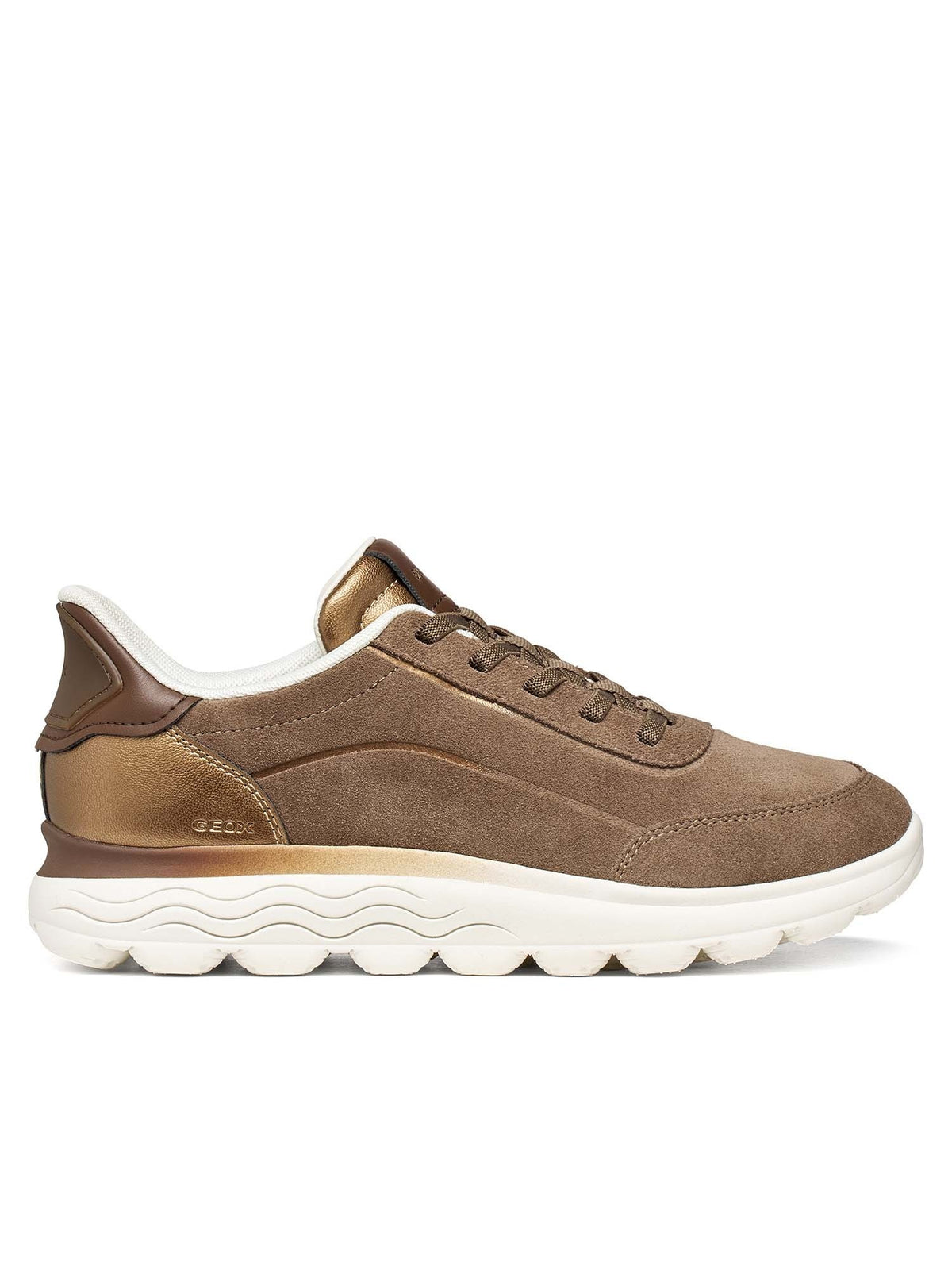 Geox spherica plus slipon da donna taupe