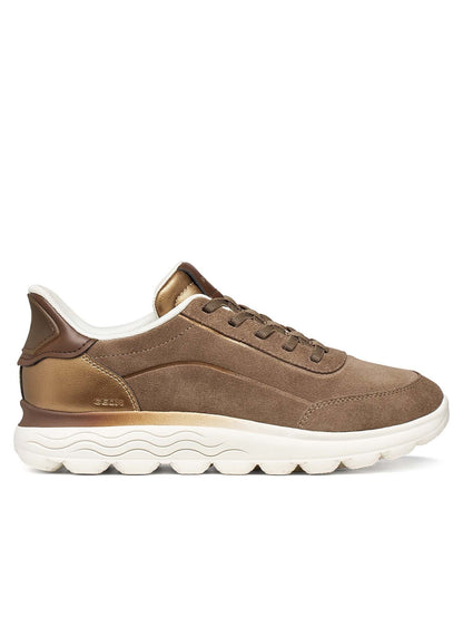 Geox spherica plus slipon da donna taupe