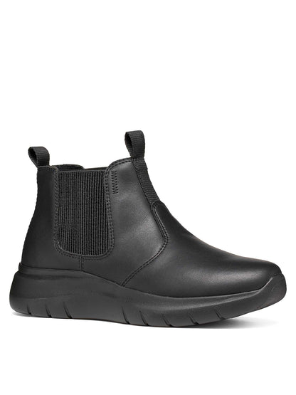 Geox plumery stivale da donna nero