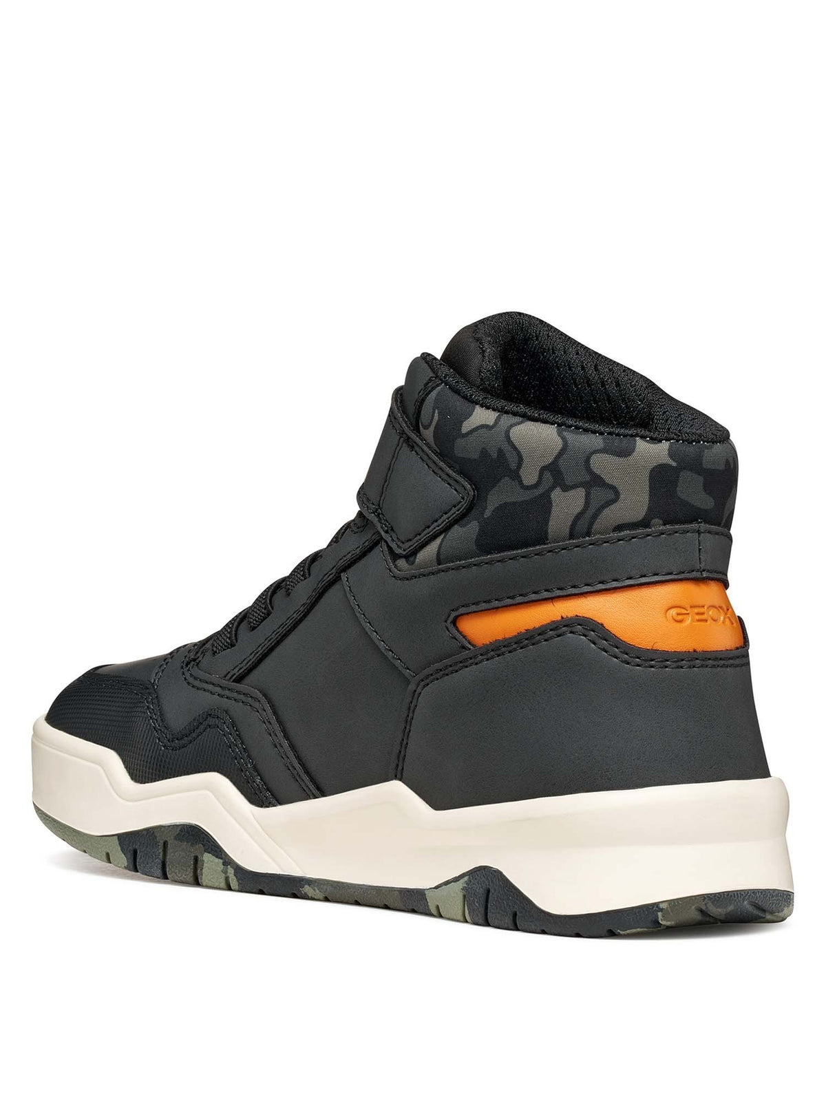 Geox perth boy strappo jr da bambino/a nero