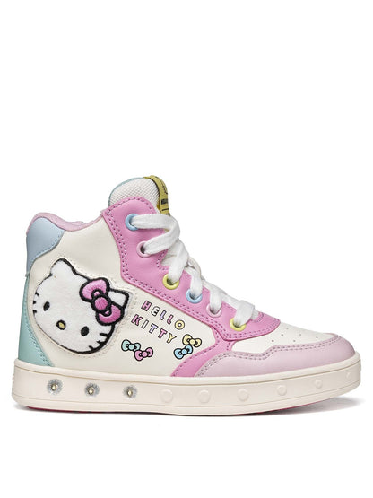 Geox skylin girl sneakers jr da bambino/a multicolor