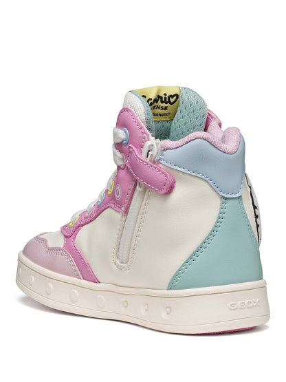 Geox skylin girl sneakers jr da bambino/a multicolor