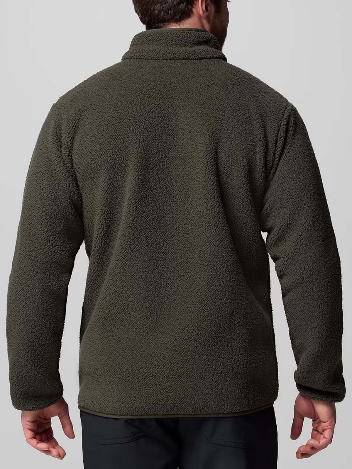 Columbia rugged ridg pile da uomo verde