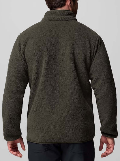 Columbia rugged ridg pile da uomo verde