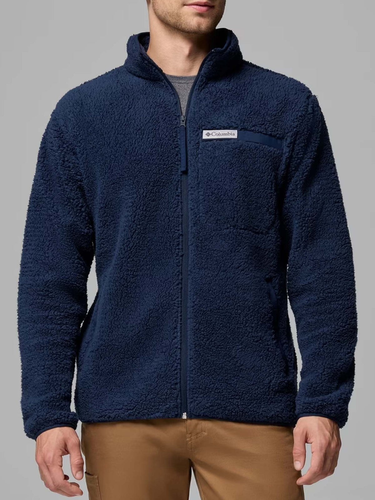 Columbia rugged ridg pile da uomo blu