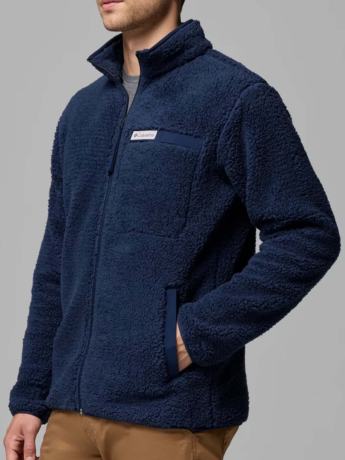 Columbia rugged ridg pile da uomo blu
