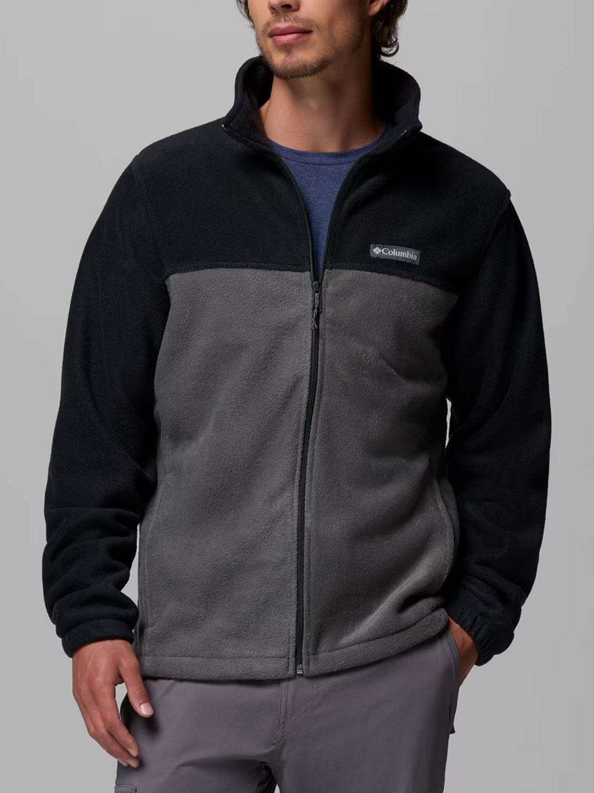Columbia steens moun pile da uomo nero