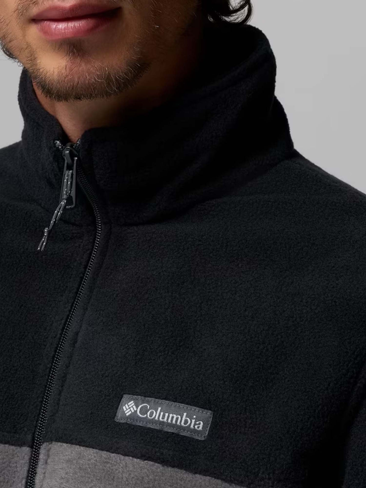 Columbia steens moun pile da uomo nero