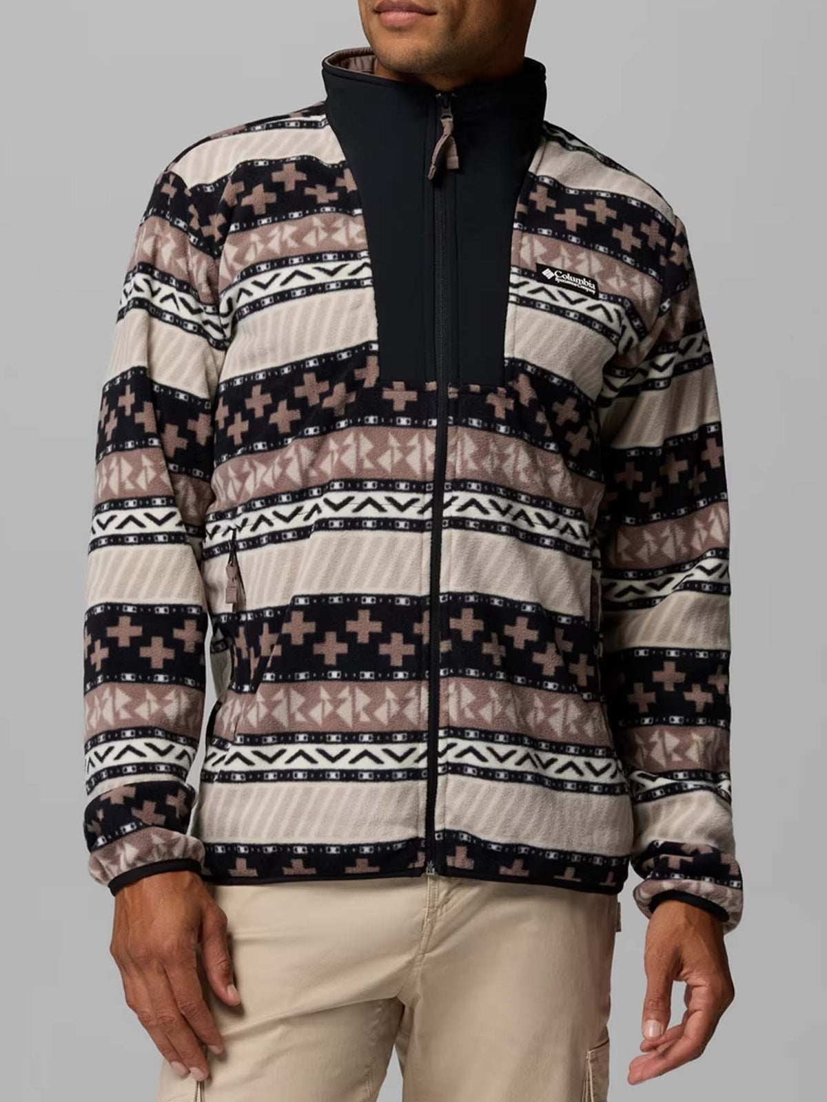 Columbia sequoia gro pile da uomo nero
