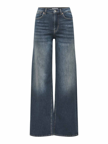 Only madison wide jeans da donna jeans scuro