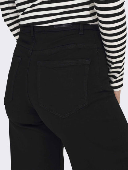 Only madison jeans da donna nero