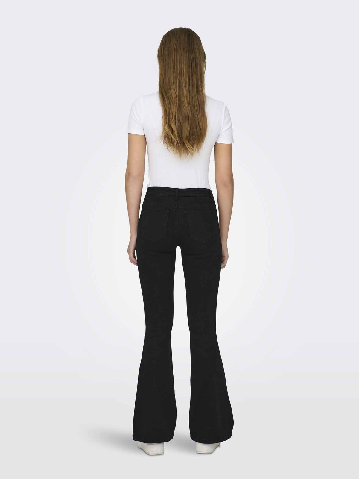 Only reese jeans da donna nero