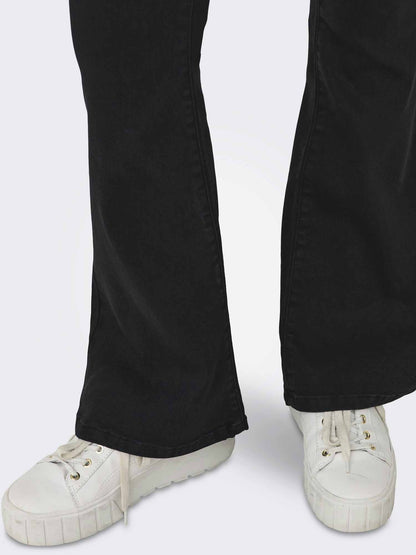 Only reese jeans da donna nero