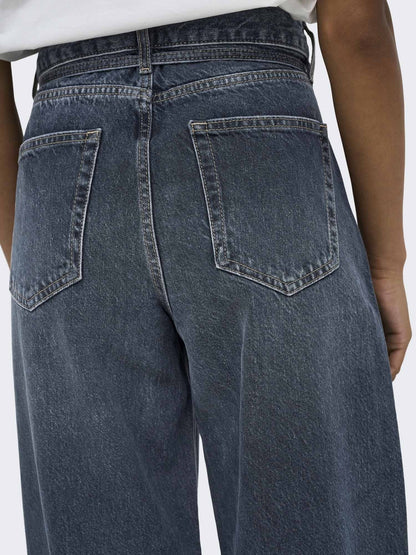Only gianna straight jeans da donna grigio