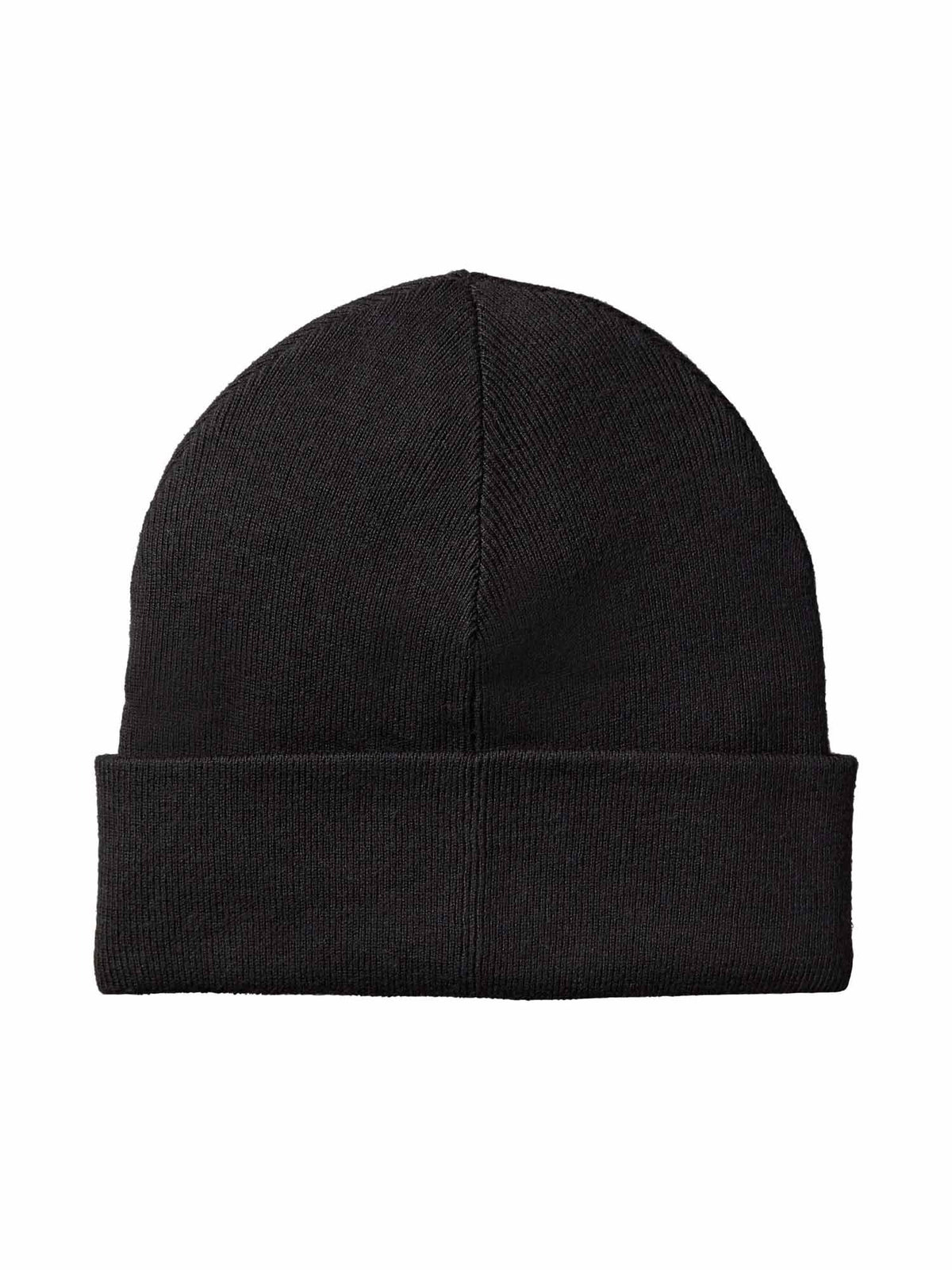 Ck fine rib beanie cappello da unisex nero