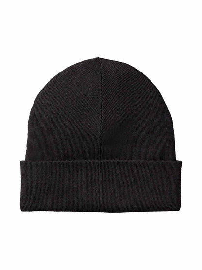 Ck fine rib beanie cappello da unisex nero