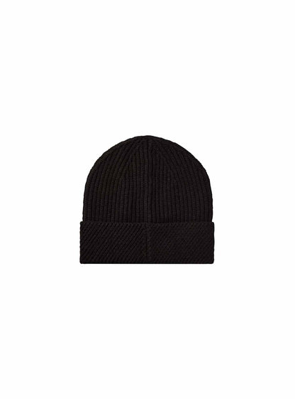 Ck metal wool slante cappello da unisex nero