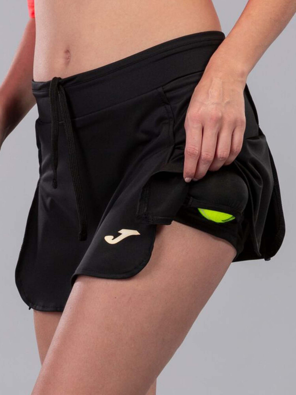 Joma open ii gonna tennis da donna nero