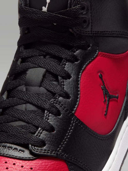 Jordan court cennect scarpa basket da bambino/a nero rosso