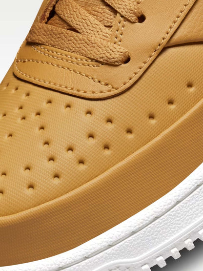 Nike court vision mi sneakers da uomo ocra