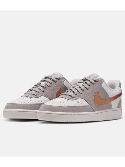 Nike court vision lo sneakers da donna bianco rosa