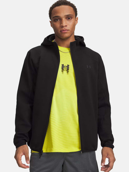 Under armour unstopp felpa training da uomo nero