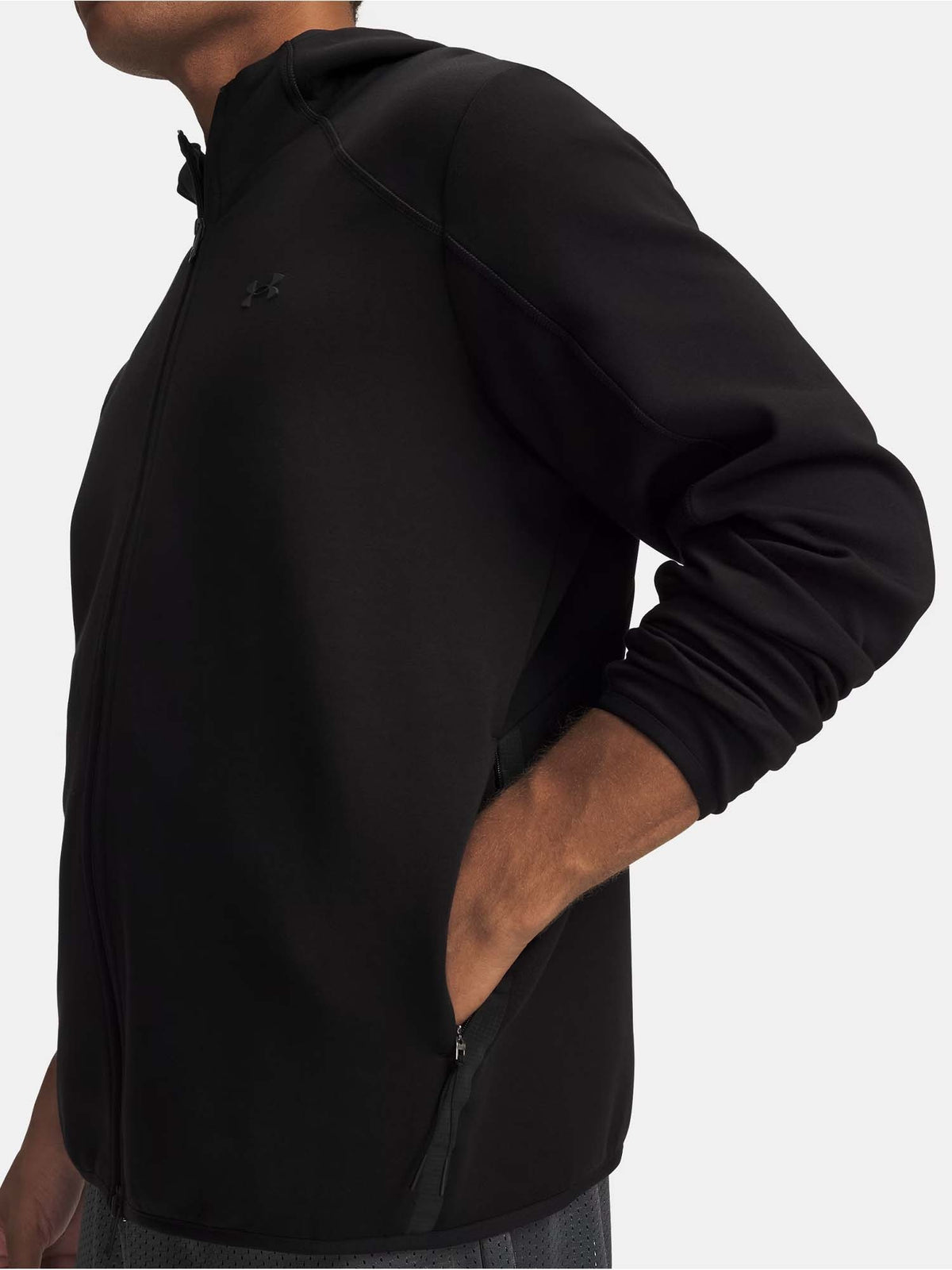 Under armour unstopp felpa training da uomo nero